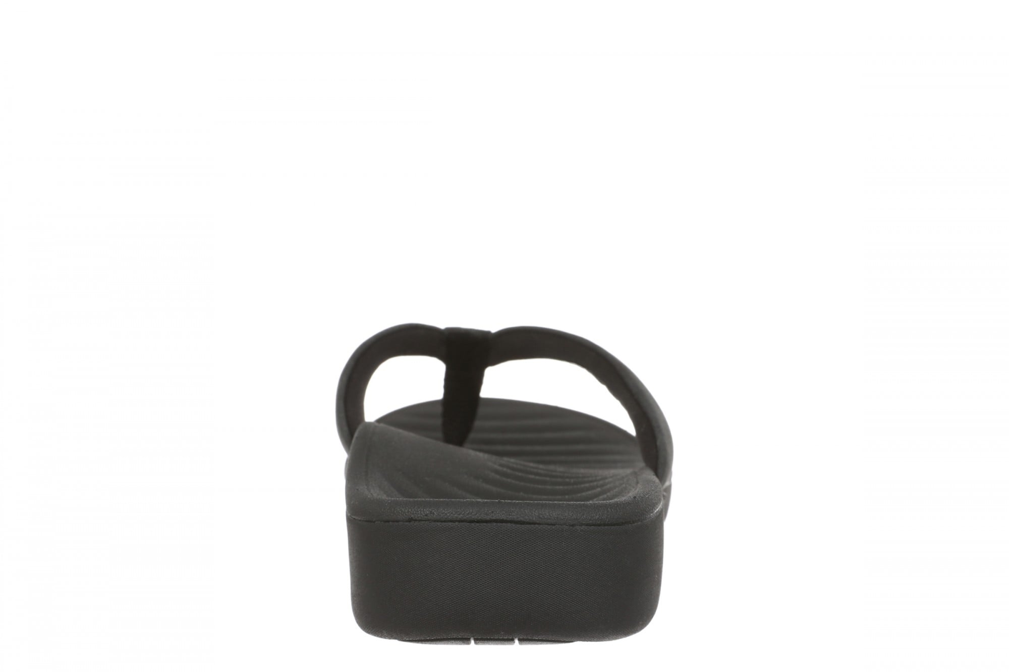 Vionic Tomales Women's Toe-Post Sandal - Black - Back