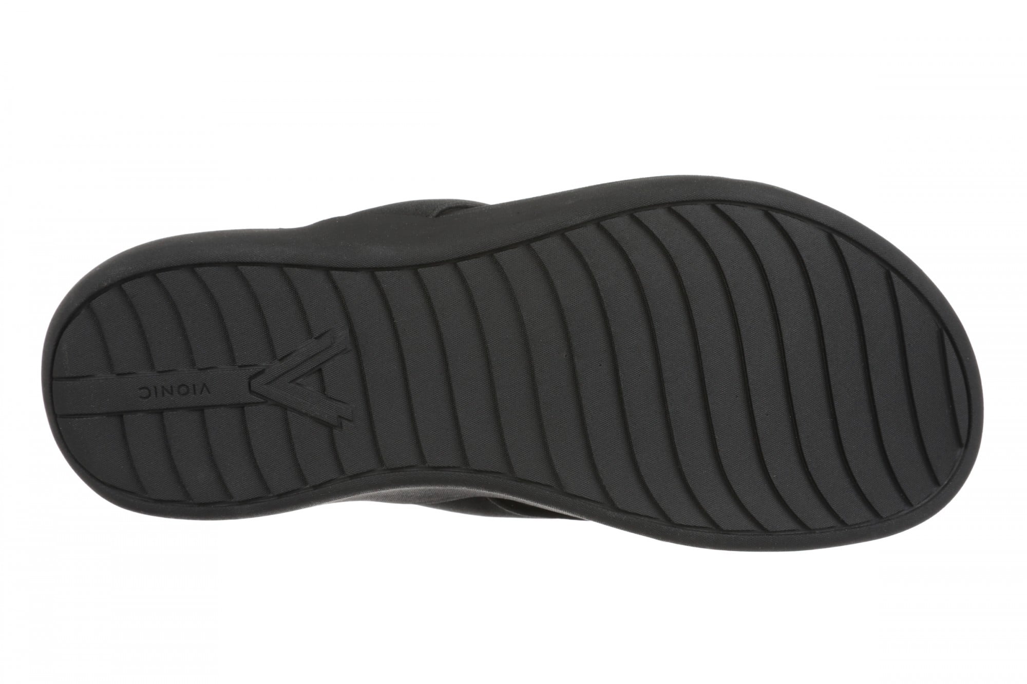 Vionic Tomales Women's Toe-Post Sandal - Black - Bottom