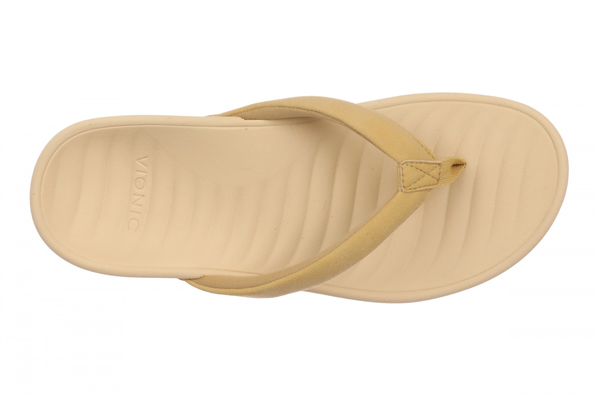 Vionic Tomales Women's Toe-Post Sandal - Golden Wheat - Top