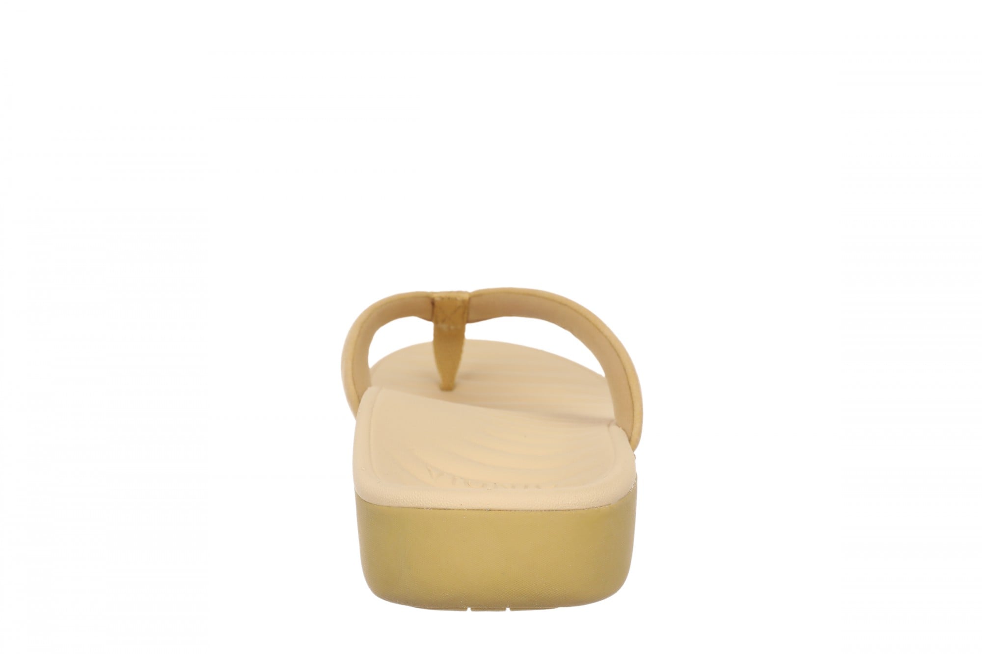 Vionic Tomales Women's Toe-Post Sandal - Golden Wheat - Back