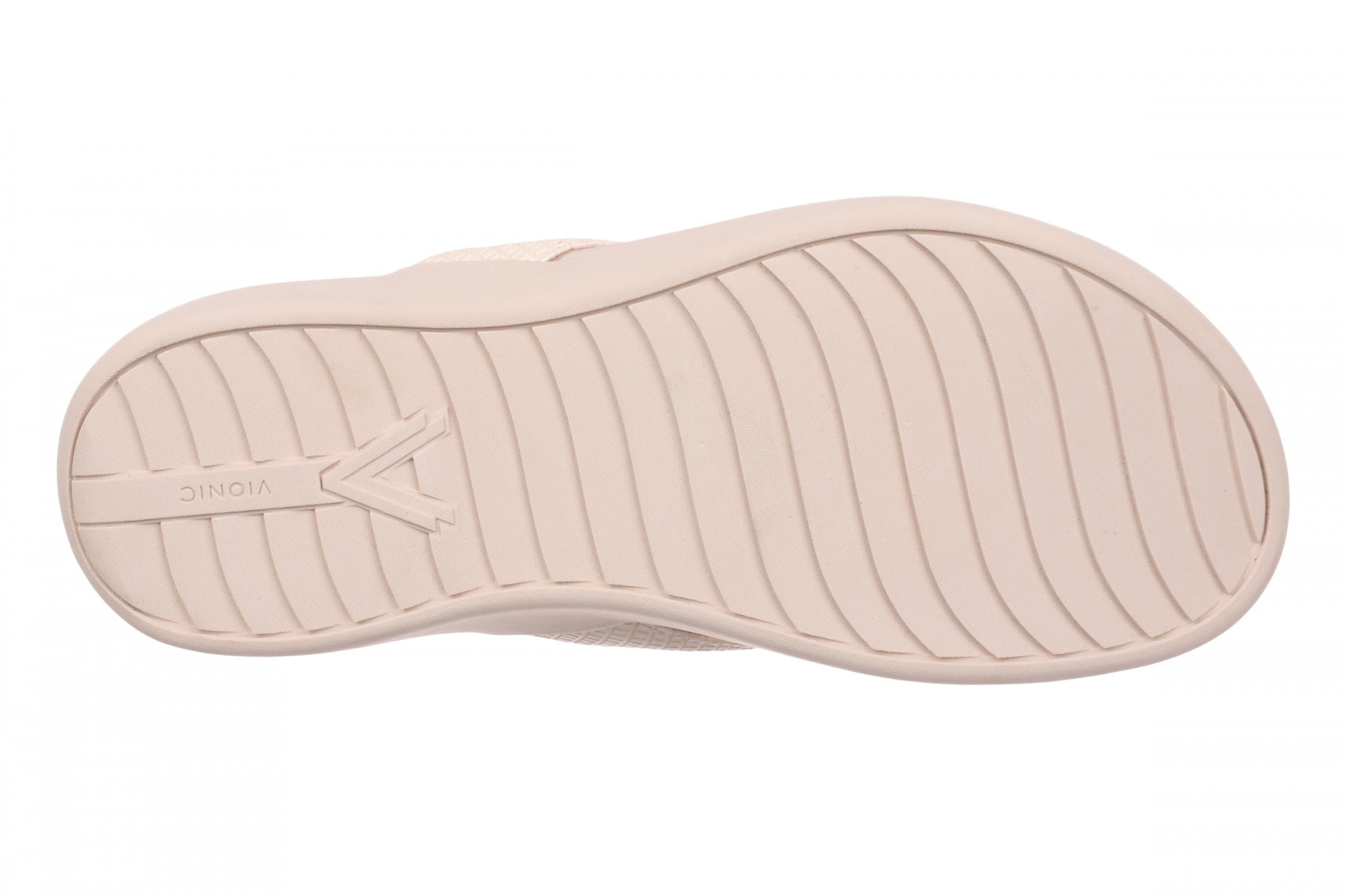 Vionic Tomales Women's Toe-Post Sandal - Cameo Rose - Bottom
