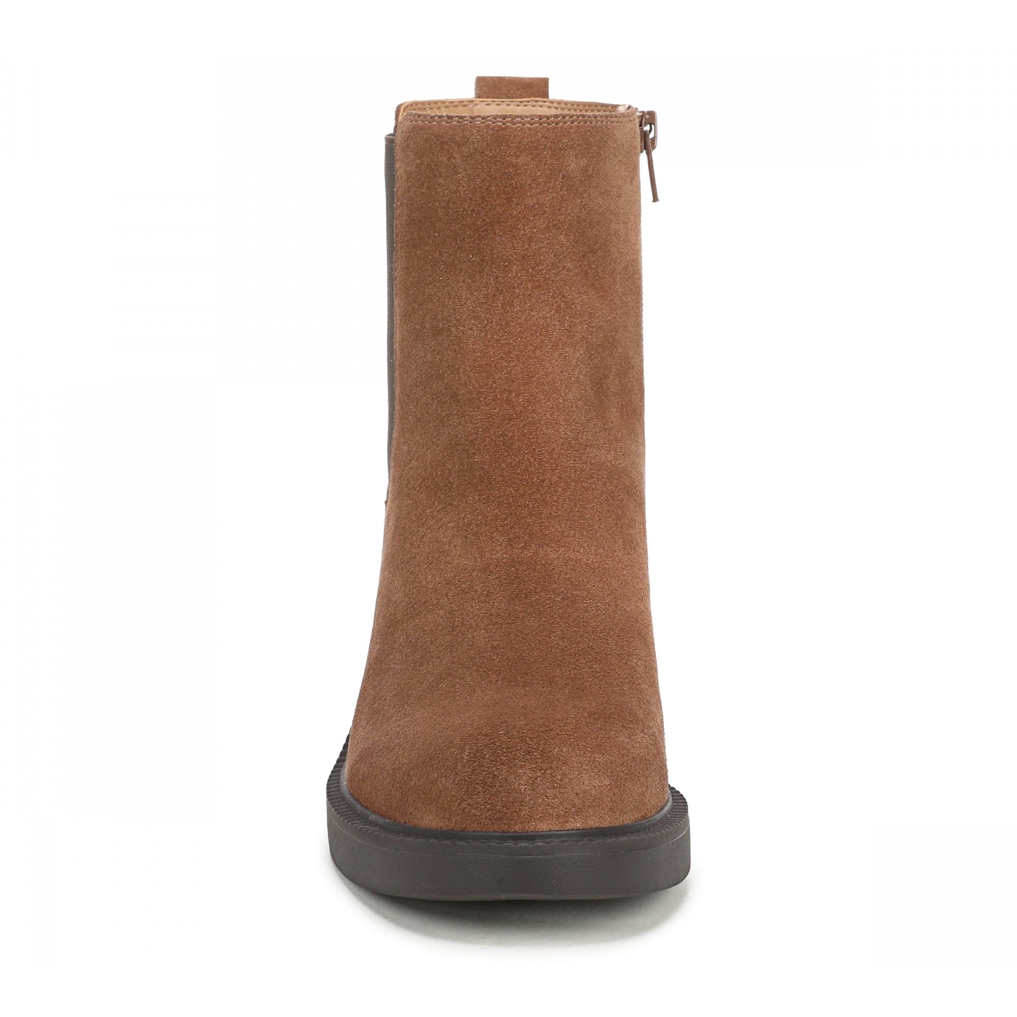 Vionic Tallulah Women's Chelsea Boots - Hazelnut - Front of Shoe