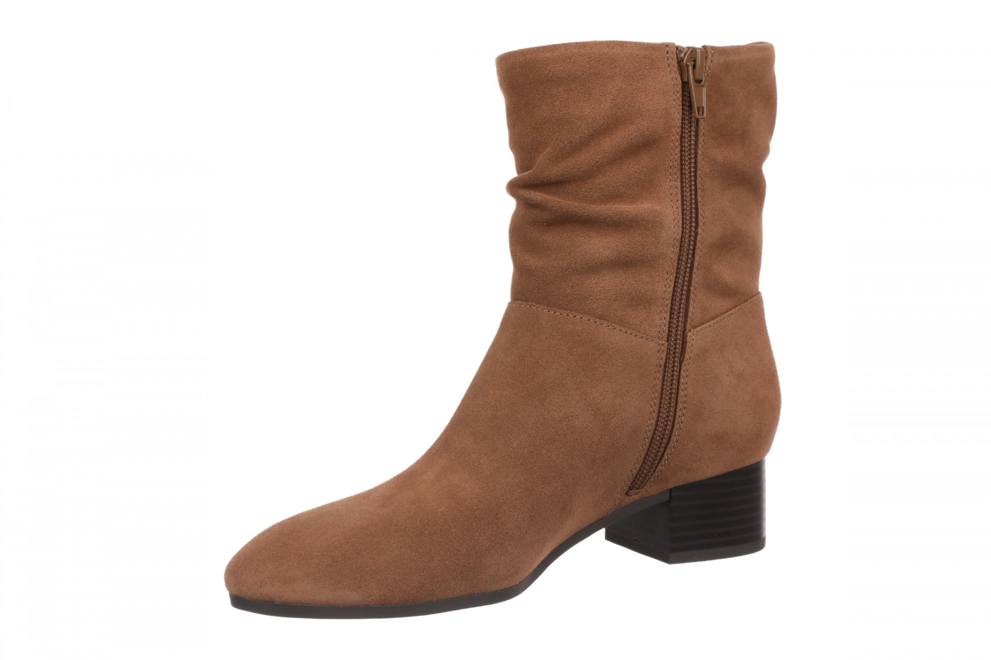 Vionic Remi Women's Cushioned Ankle Boot - Hazelnut - Left angle