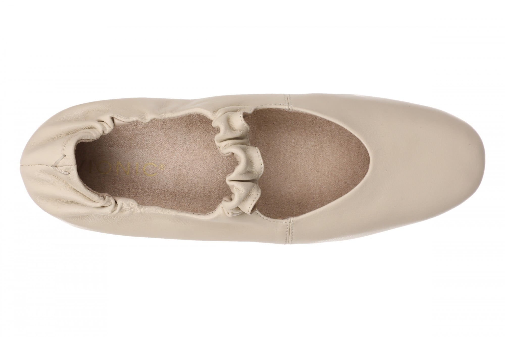 Vionic Leonie Women's Cushioned Mary Jane - Biscotti - Top
