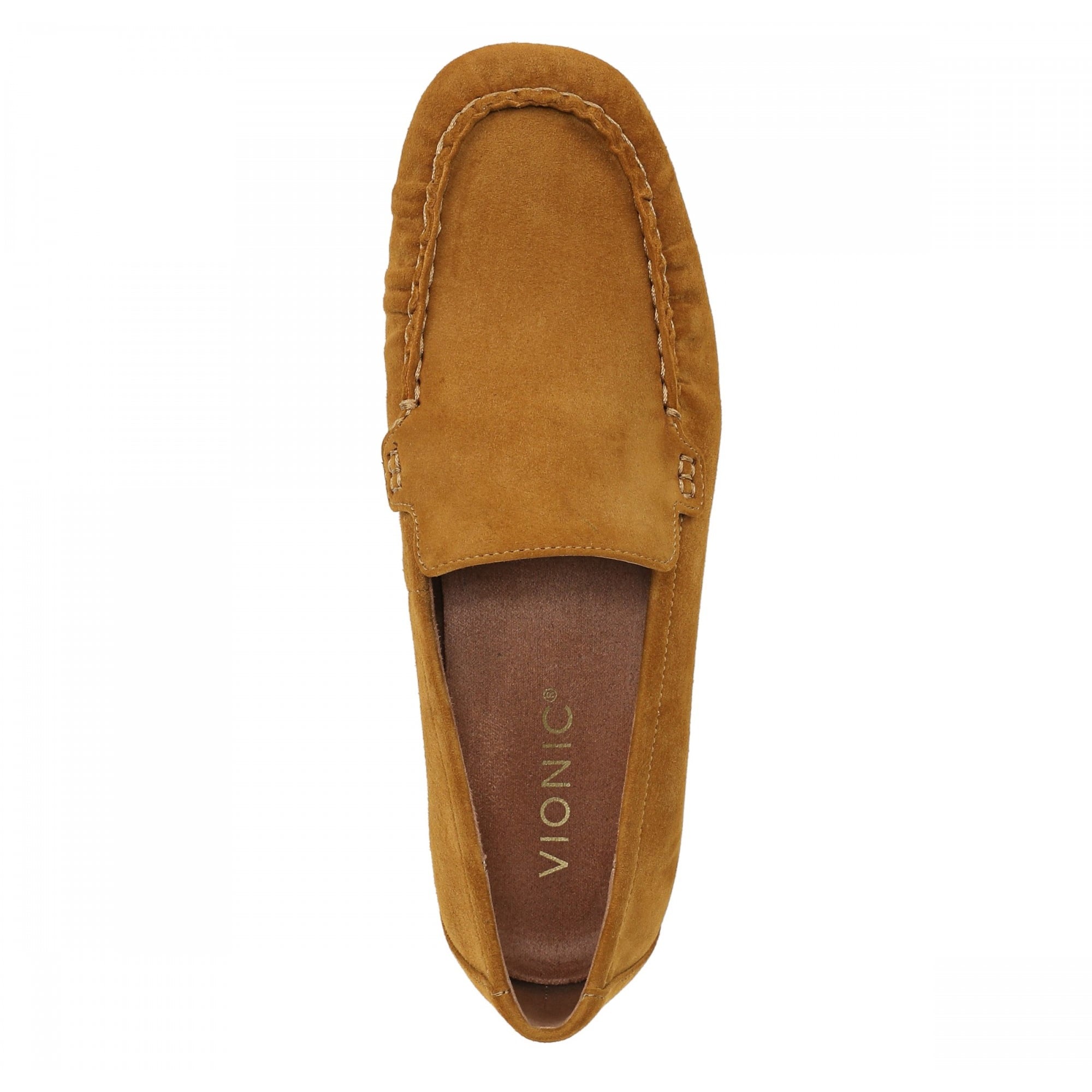 Vionic Pilar Women's Loafer-Flats - Golden Brown - Top