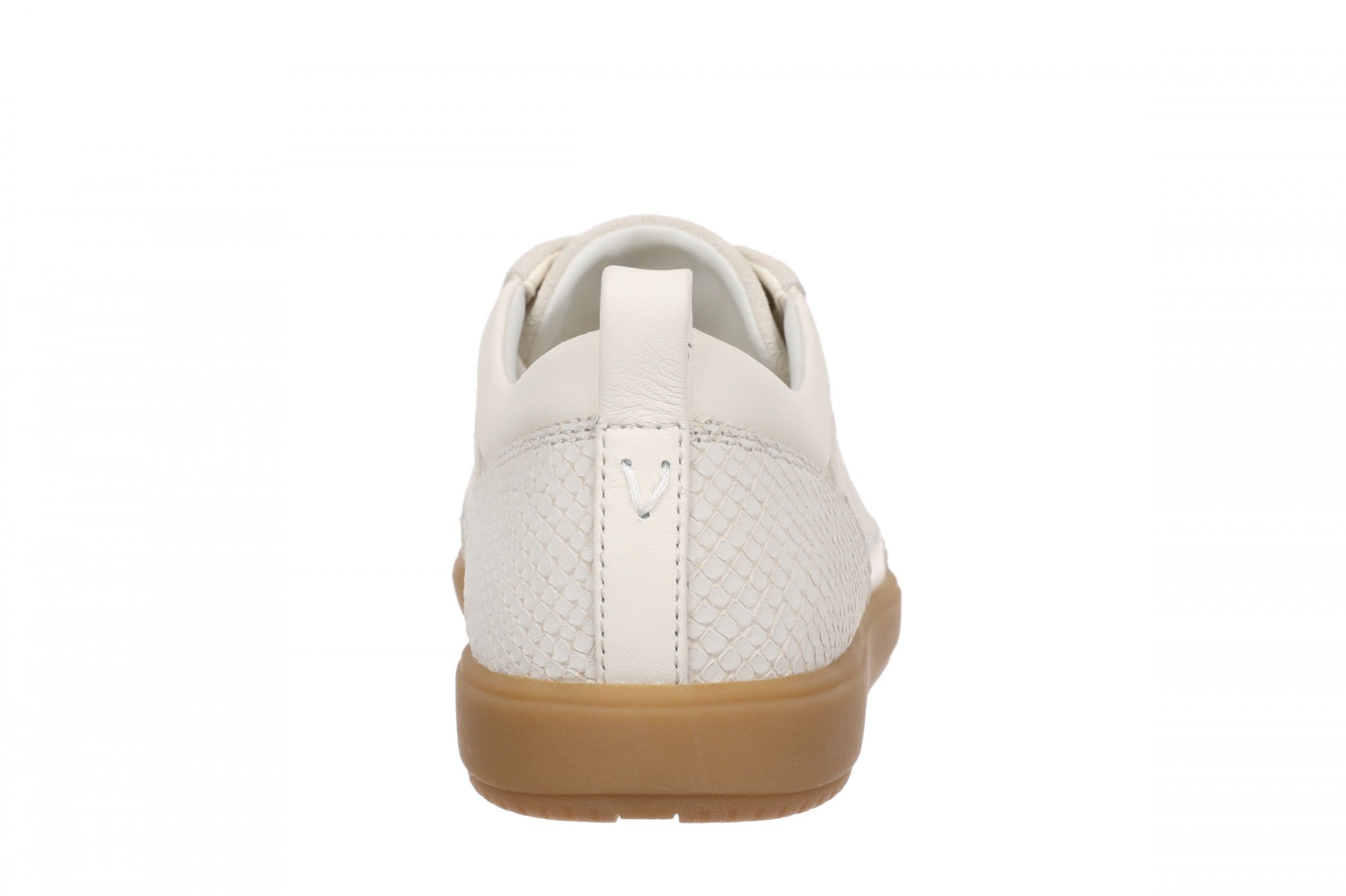 Vionic Larkspur Women's Lace-Up Walking Sneaker - Ivory - Back