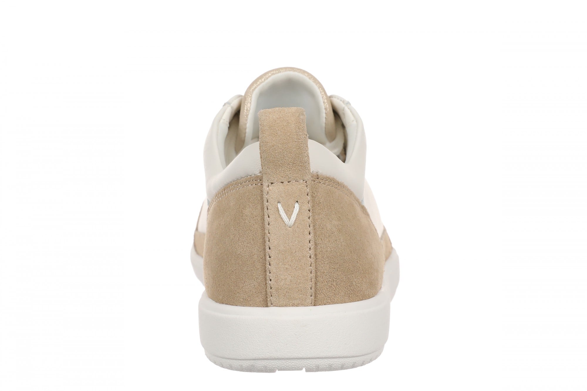 Vionic Larkspur Women's Lace-Up Walking Sneaker - Cream Multi - Back