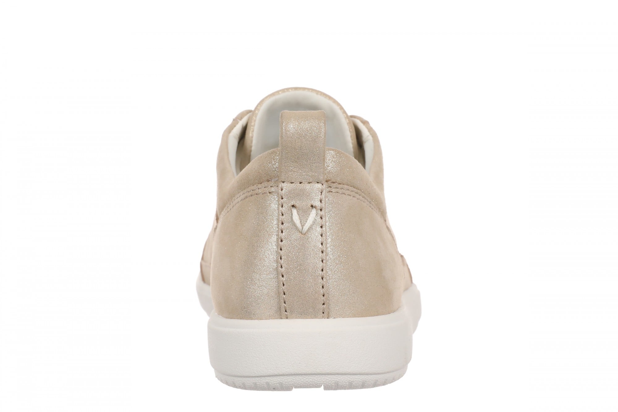 Vionic Larkspur Women's Lace-Up Walking Sneaker - Gold - Back