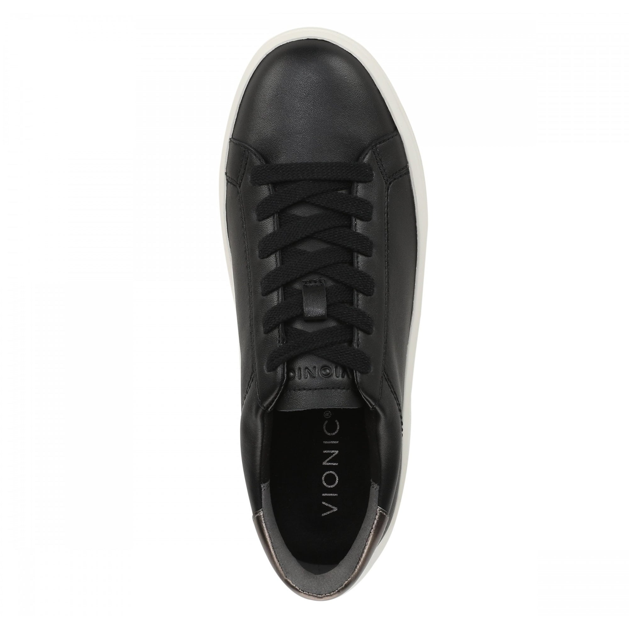Vionic Emilia Women's Fashion Sneakers - Black - Top