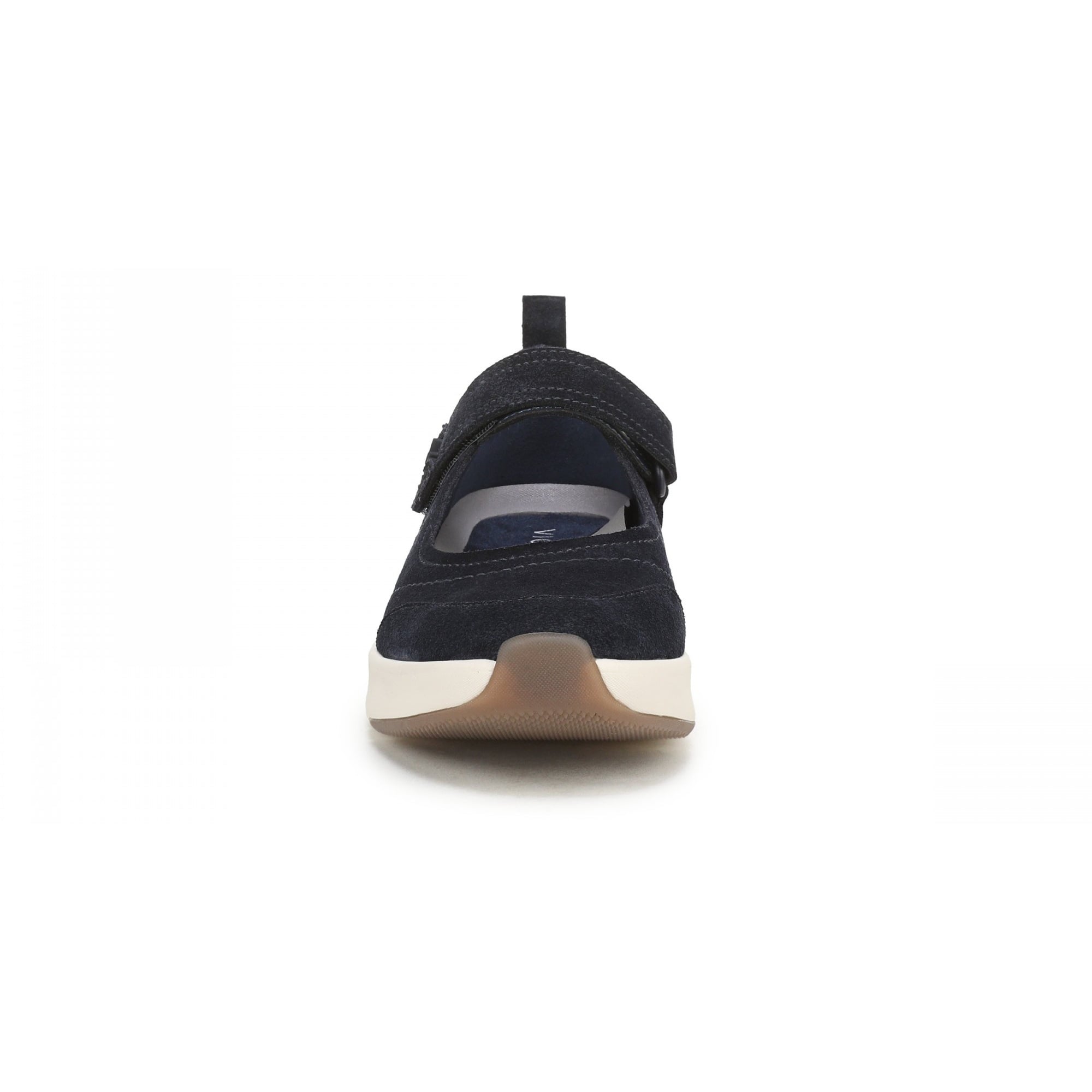 Vionic Uptown Mary Jane Sneaker Women's Fashion Sneakers - Navy Blazer - Front of Shoe