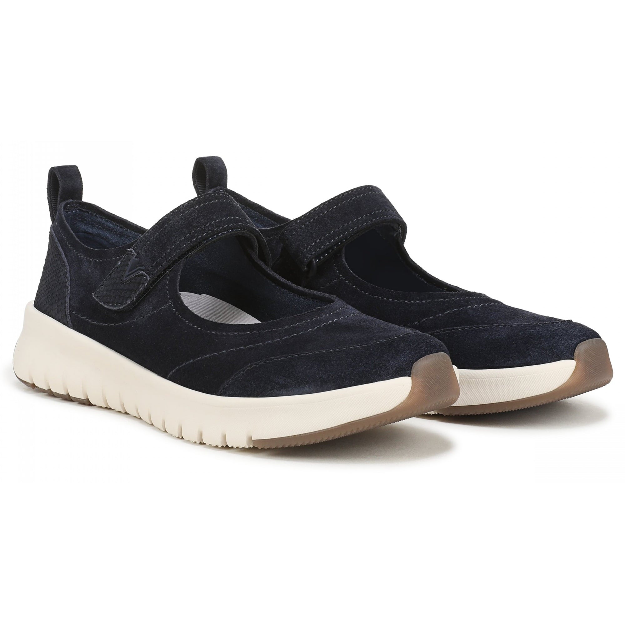 Vionic Uptown Mary Jane Sneaker Women's Fashion Sneakers - Navy Blazer - Pair