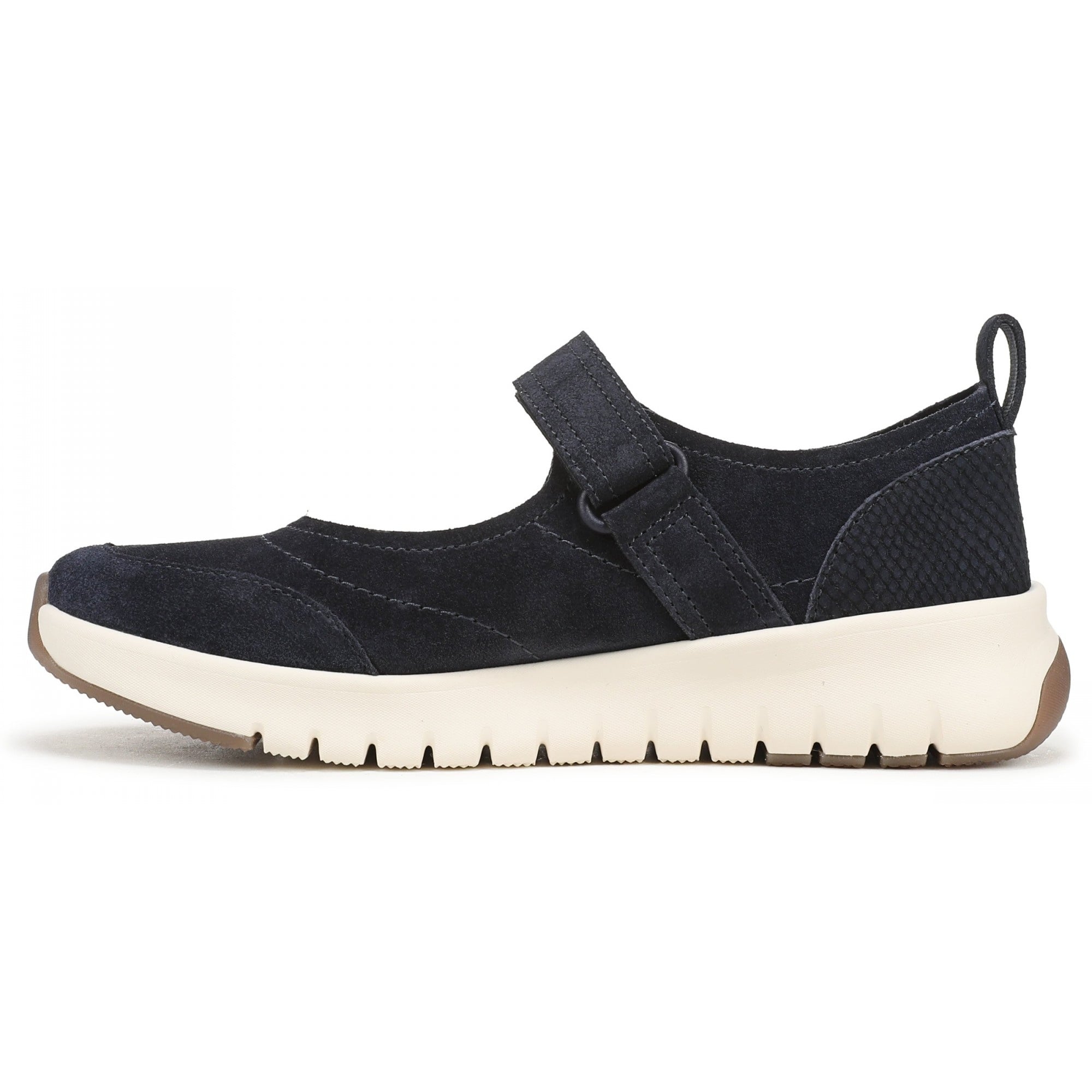 Vionic Uptown Mary Jane Sneaker Women's Fashion Sneakers - Navy Blazer - Side