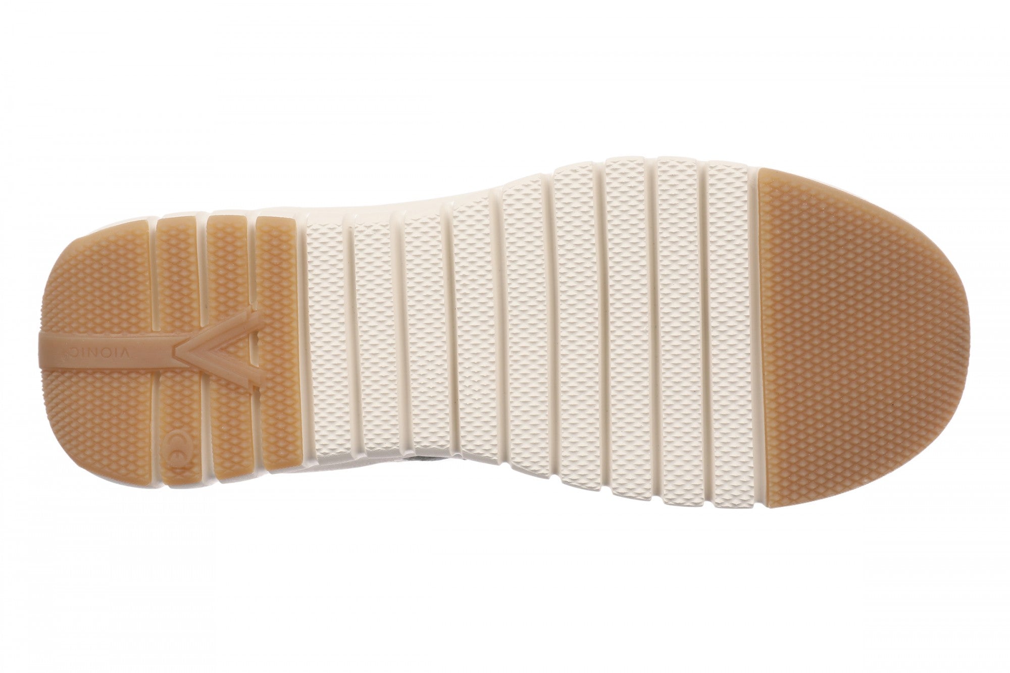 Vionic Uptown Mary Jane Sneaker Women's Fashion Sneakers - Pearl White - Bottom