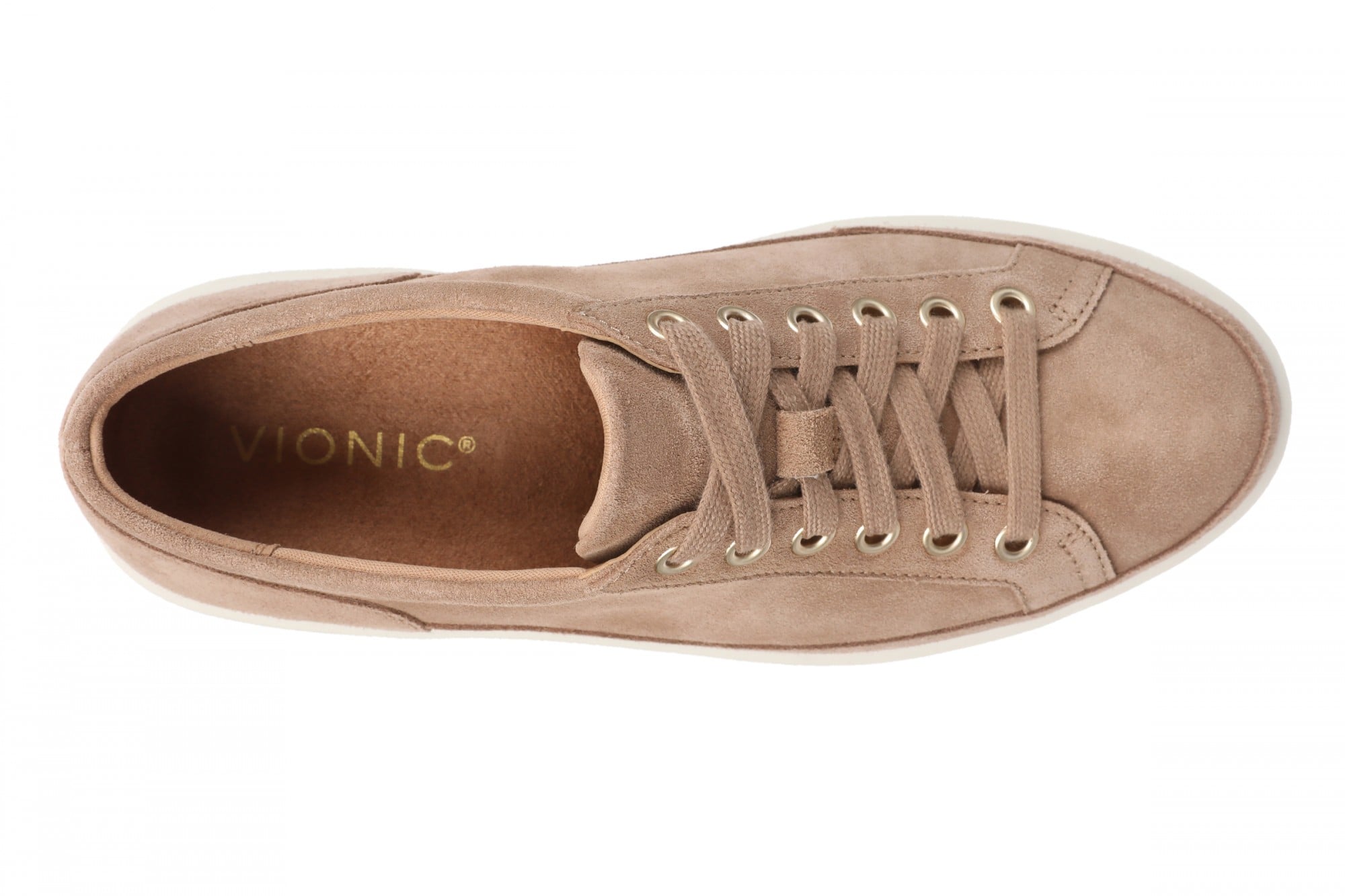 Vionic Winny X Women's Lace-Up Comfort Sneaker - Desert Sand - Top