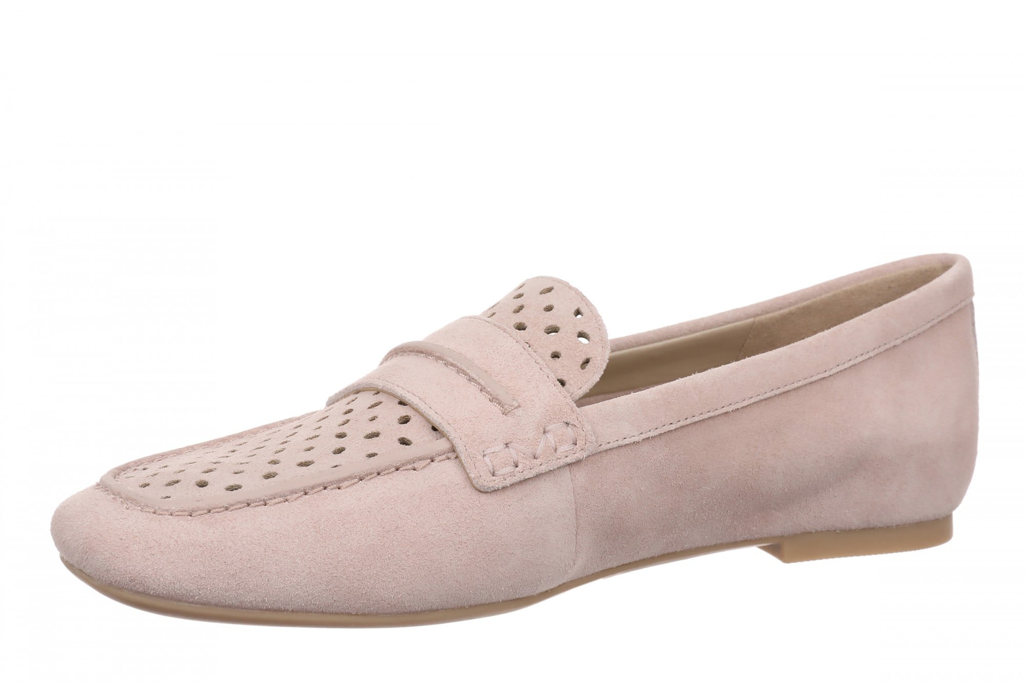 Vionic Henley Perf Women's Perforated Supportive Loafer - Misty Rose - Left angle