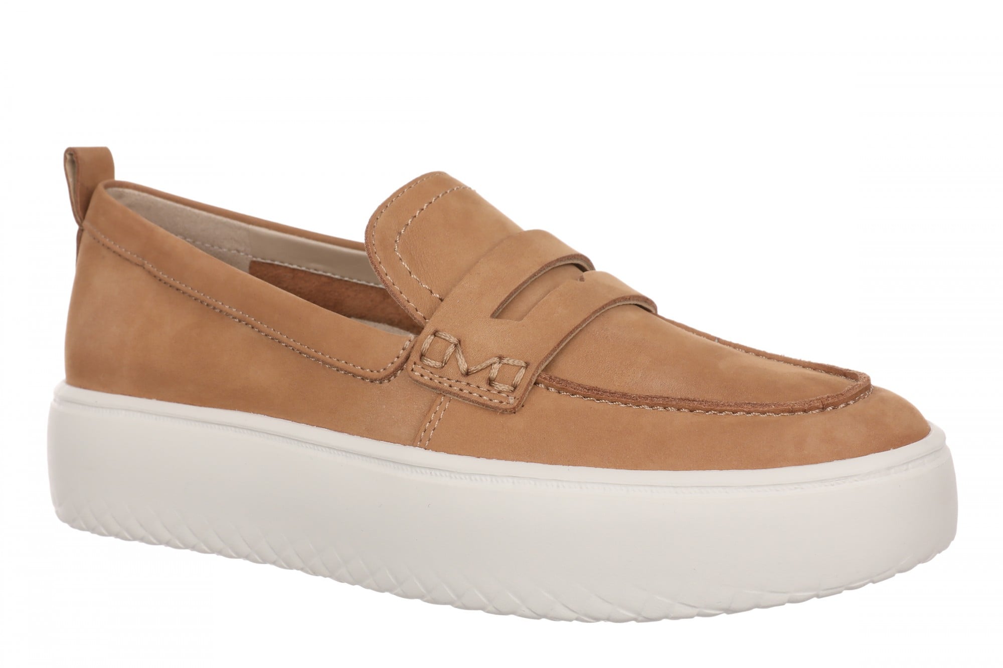 Vionic Emmie Women's Cushioned Heeled Loafer - Fawn - Angle main