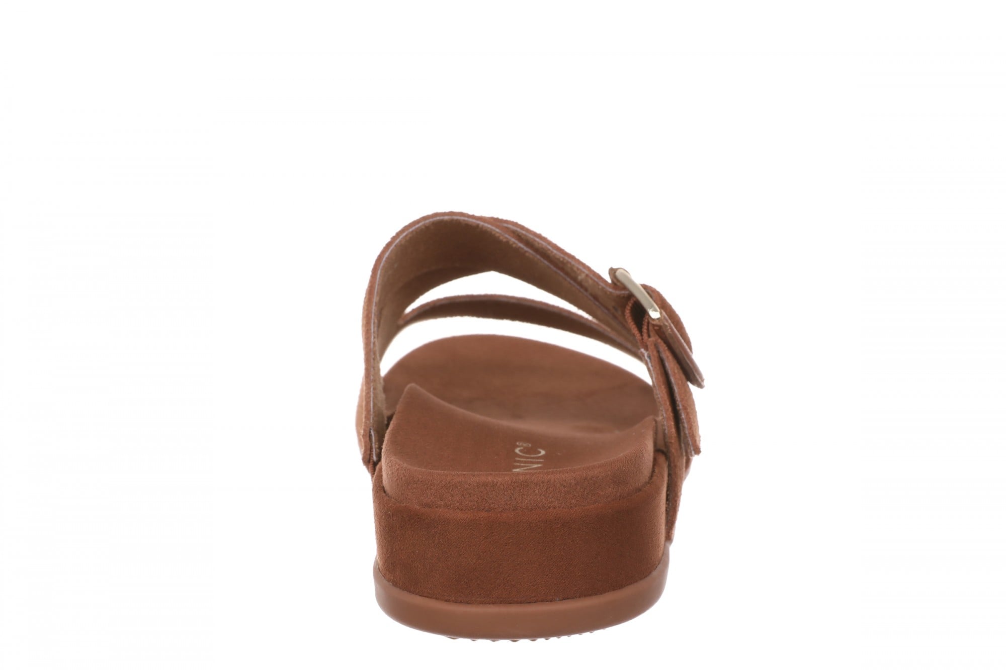 Vionic Camila Women's Cushioned Slide Sandal - Equestrian Tan - Back