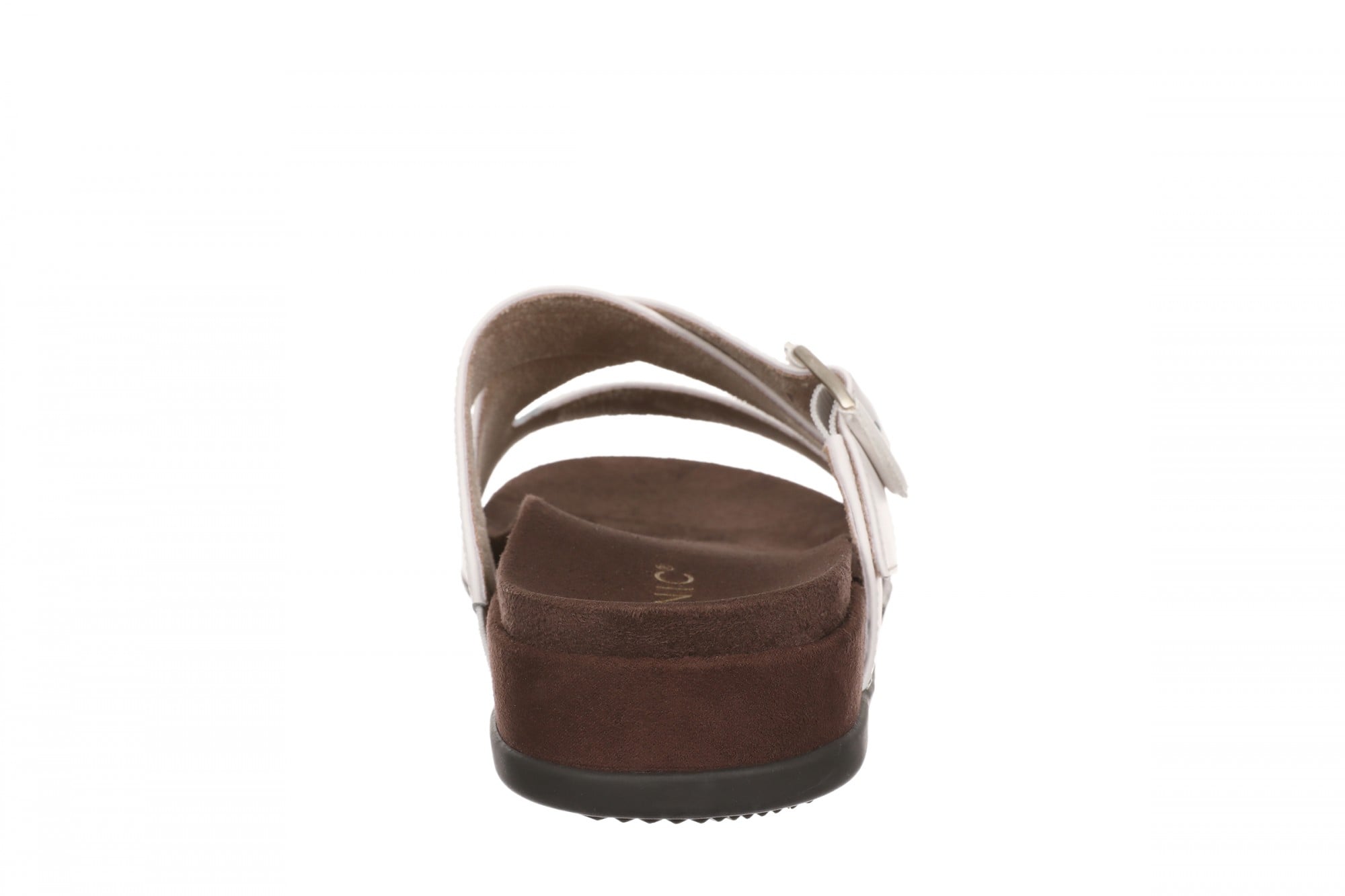Vionic Camila Women's Cushioned Slide Sandal - Sea Salt - Back
