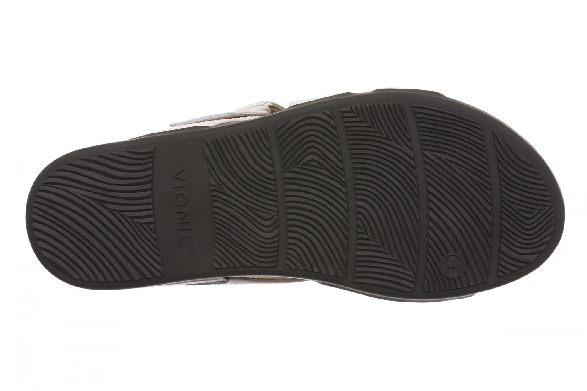Vionic Camila Women's Cushioned Slide Sandal - Sea Salt - Bottom