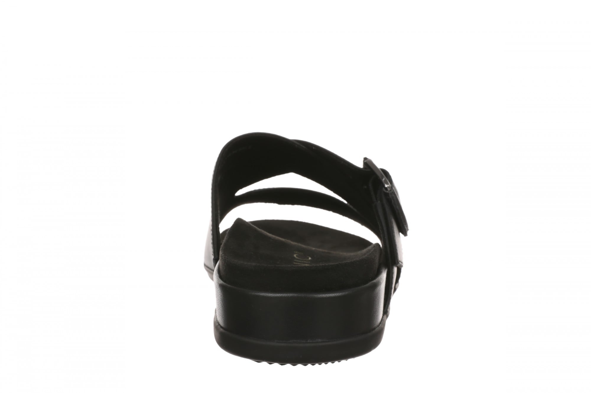 Vionic Camila Women's Cushioned Slide Sandal - Black - Back