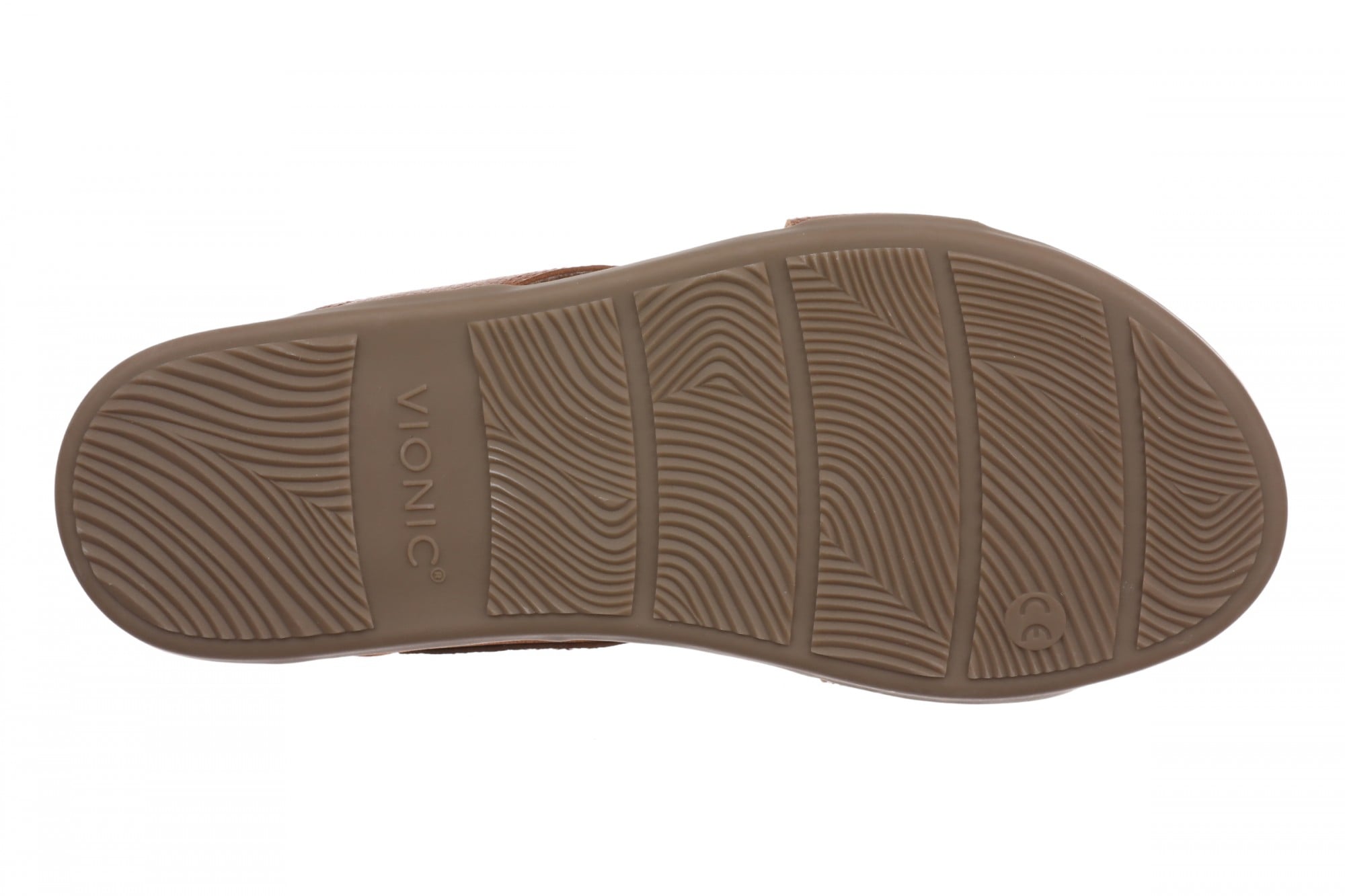 Vionic Cillian Women's Cushioned T-Strap Sandal - Equestrian Tan - Bottom