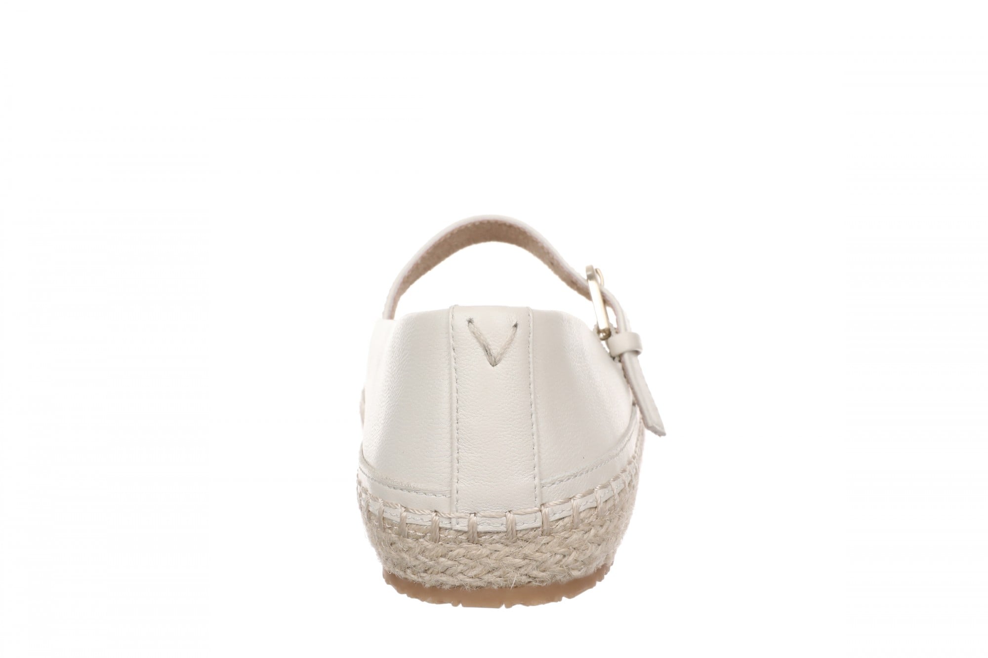 Vionic Connie Women's Cushioned Mary Jane Flat - Cream - Back