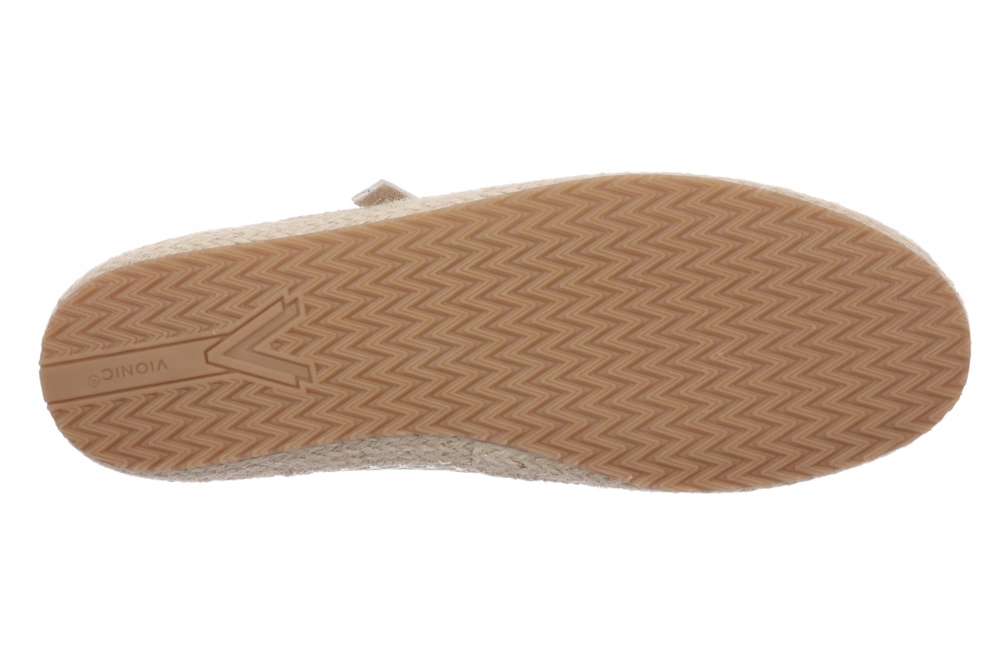 Vionic Connie Women's Cushioned Mary Jane Flat - Cream - Bottom