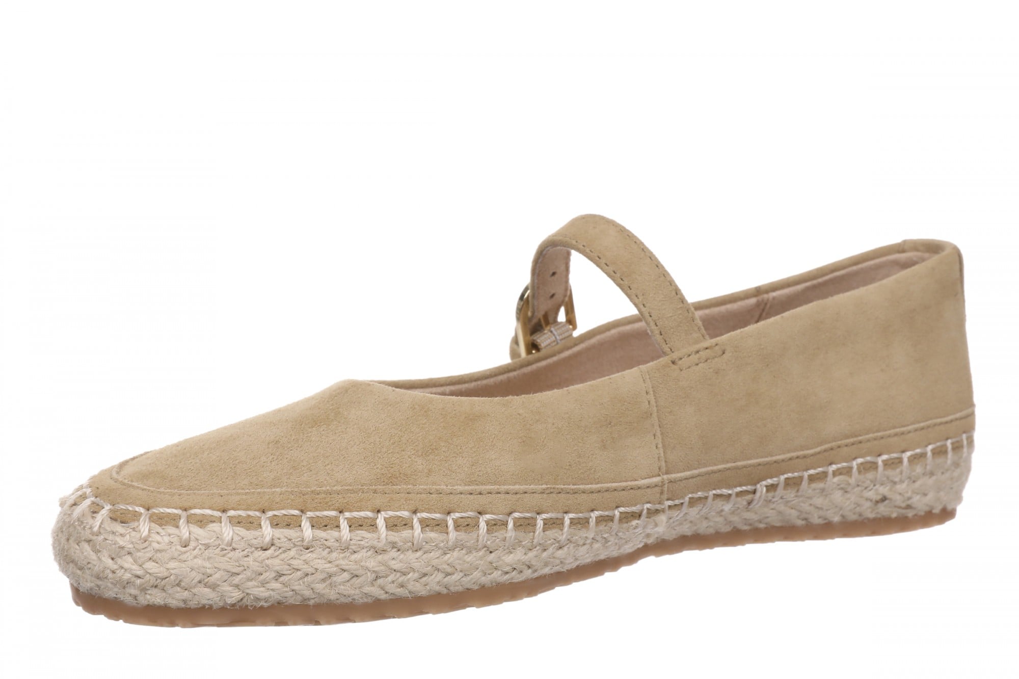 Vionic Connie Women's Cushioned Mary Jane Flat - Caramel - Left angle