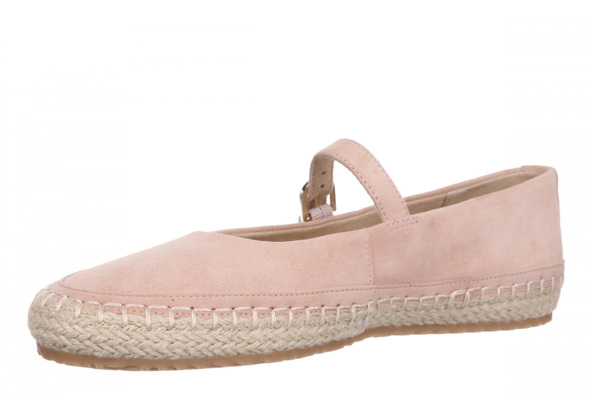 Vionic Connie Women's Cushioned Mary Jane Flat - Misty Rose - Left angle
