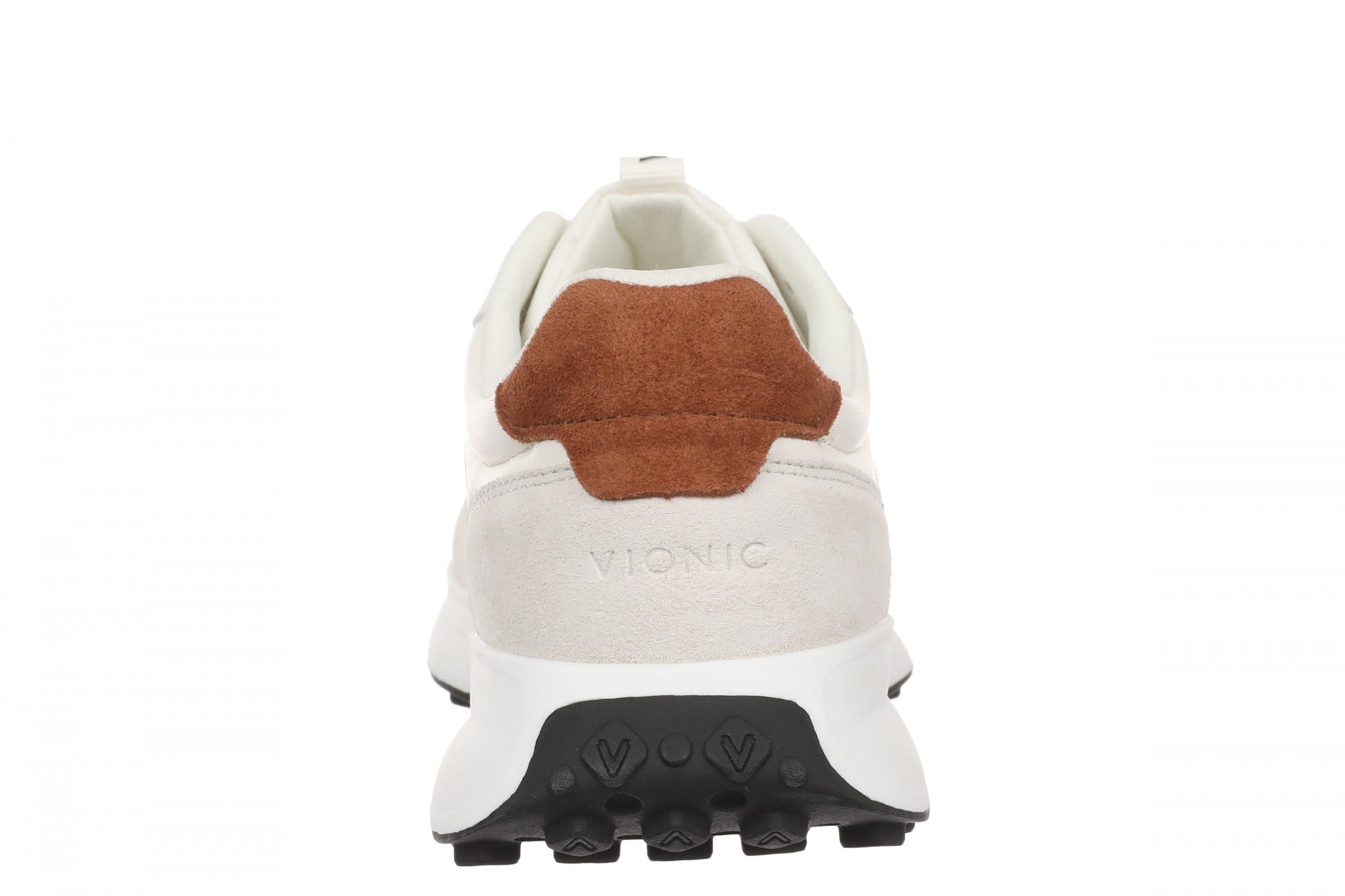 Vionic Sienna Women's Lace-Up Arch Support Sneaker - Cream - Back