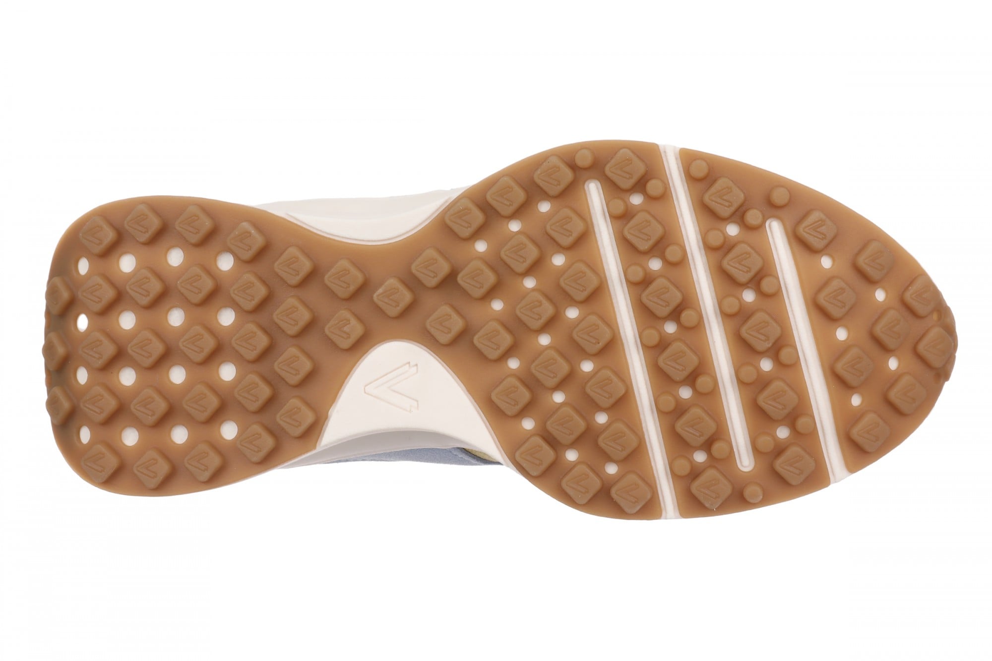 Vionic Sienna Women's Lace-Up Arch Support Sneaker - Ivory Multi - Bottom