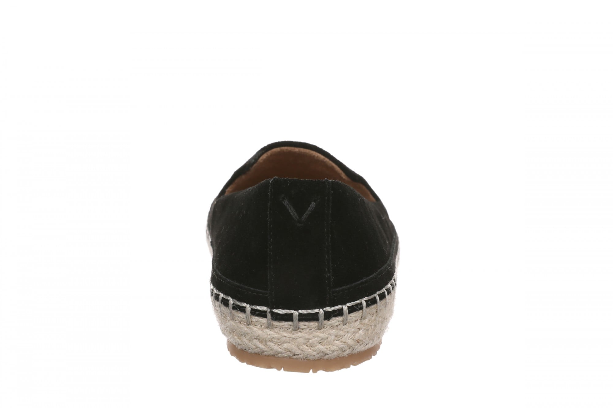 Vionic Cordelia Women's Suede Slip-On Loafer - Black - Back