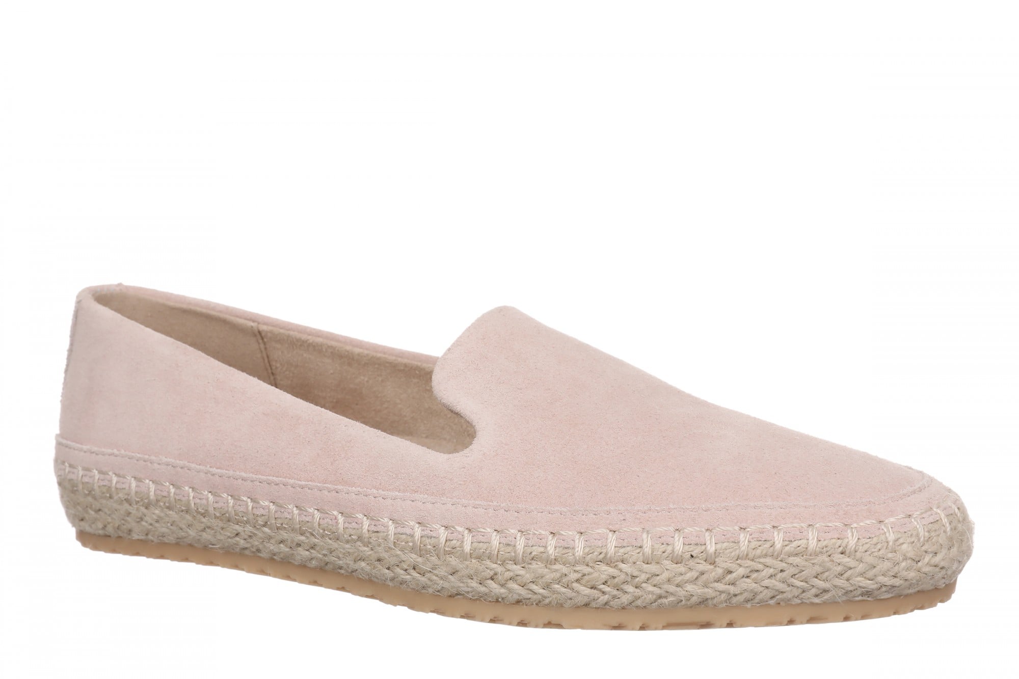 Vionic Cordelia Women's Suede Slip-On Loafer - Misty Rose - Angle main