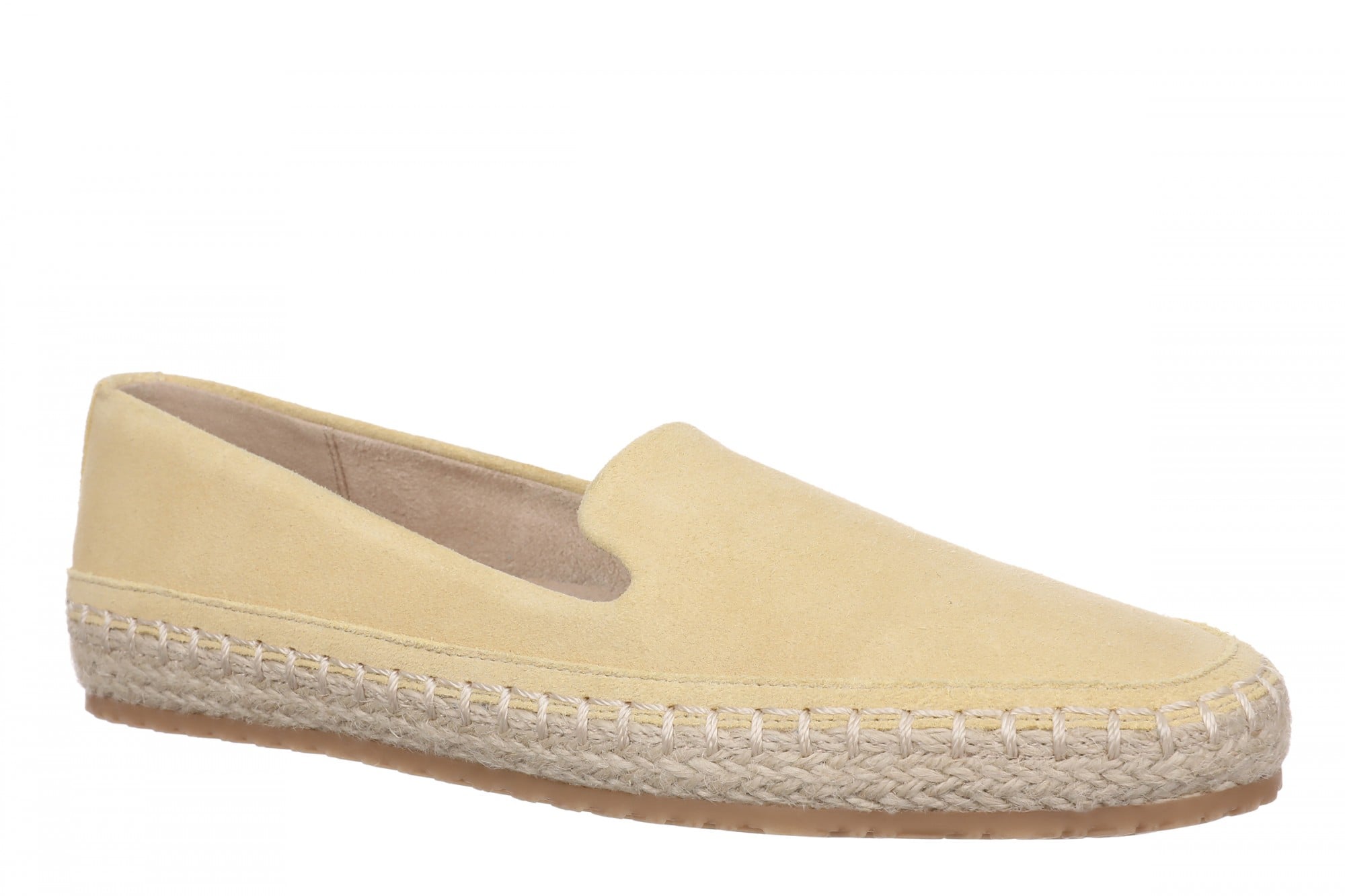 Vionic Cordelia Women's Suede Slip-On Loafer - Cornhusk - Angle main