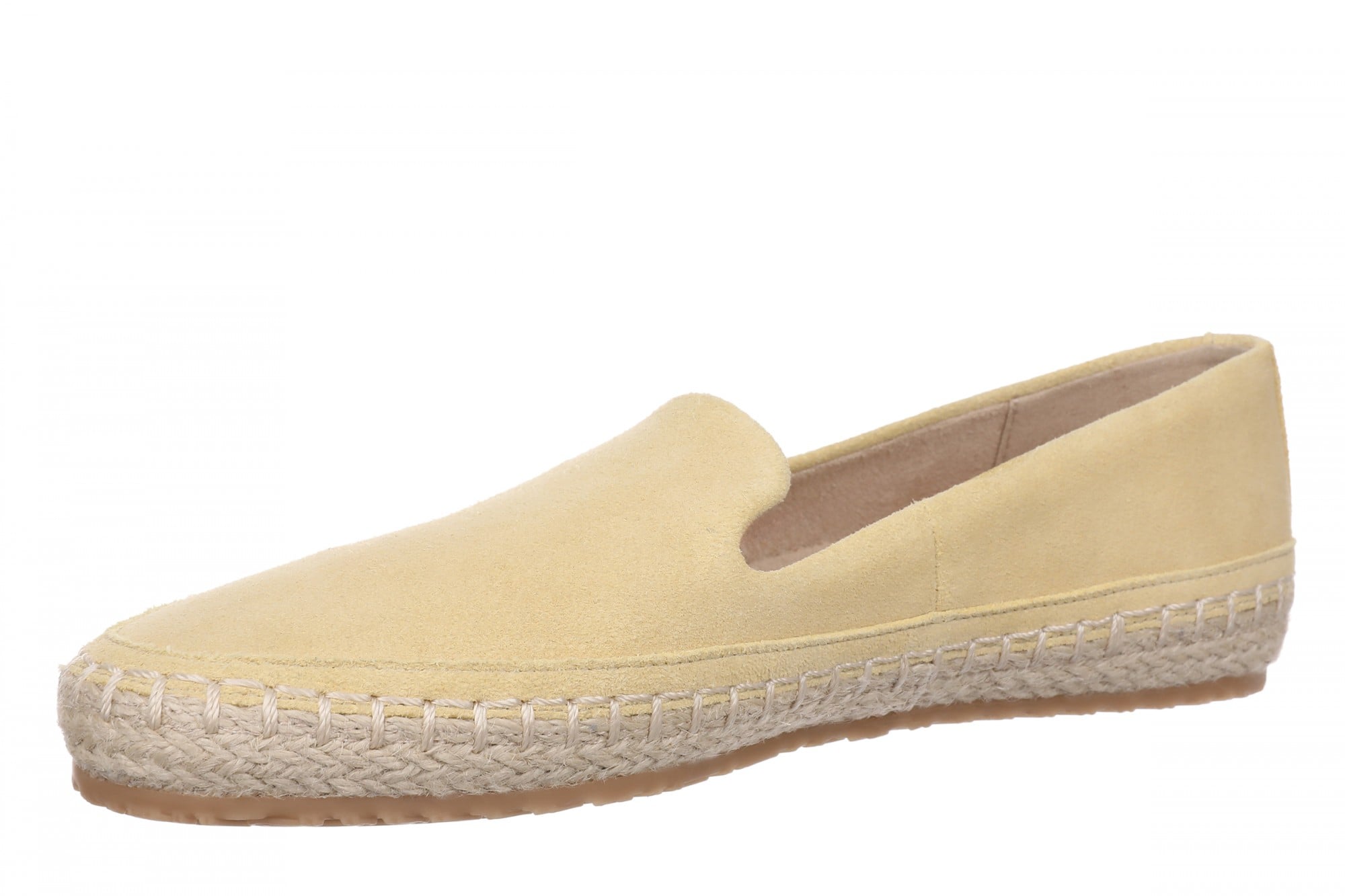 Vionic Cordelia Women's Suede Slip-On Loafer - Cornhusk - Left angle