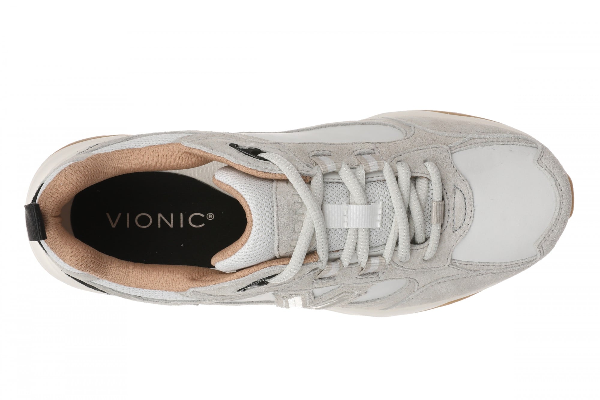 Vionic 27Walk Women's Platform Walking Sneaker - Dove Multi - Top