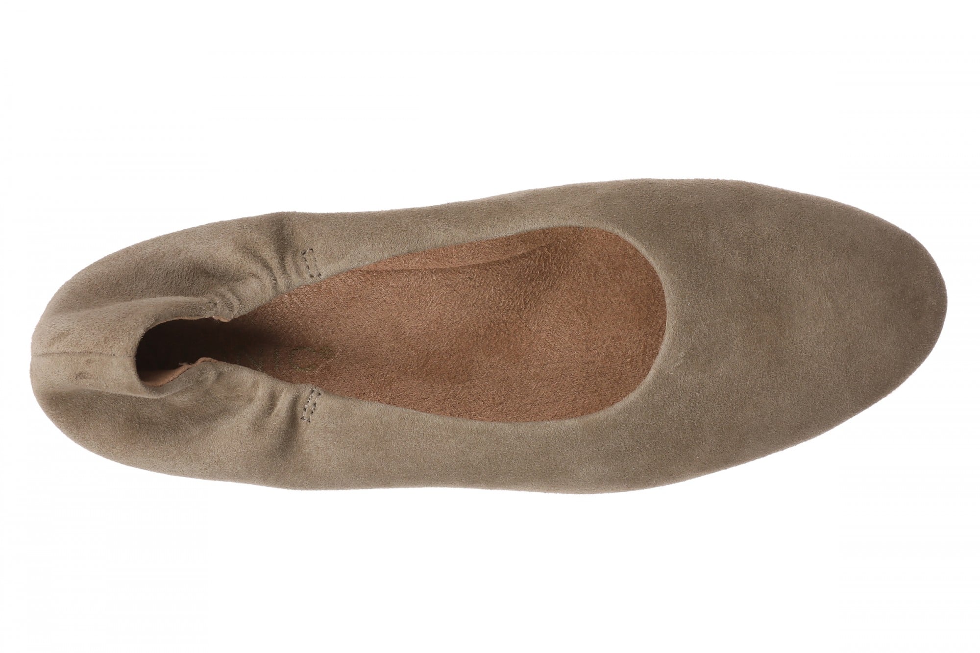 Vionic Romy Women's Cushioned Ballerina Flat - Wild Truffle - Top