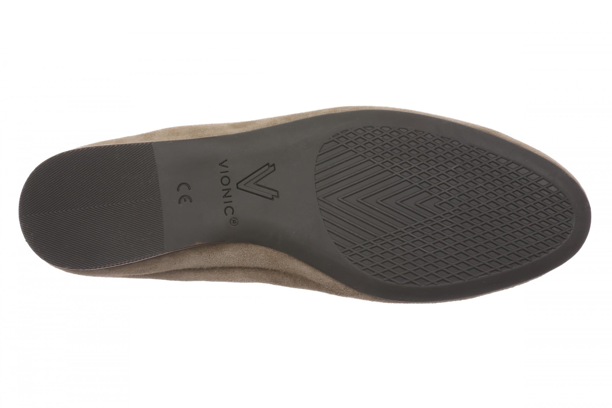 Vionic Romy Women's Cushioned Ballerina Flat - Wild Truffle - Bottom