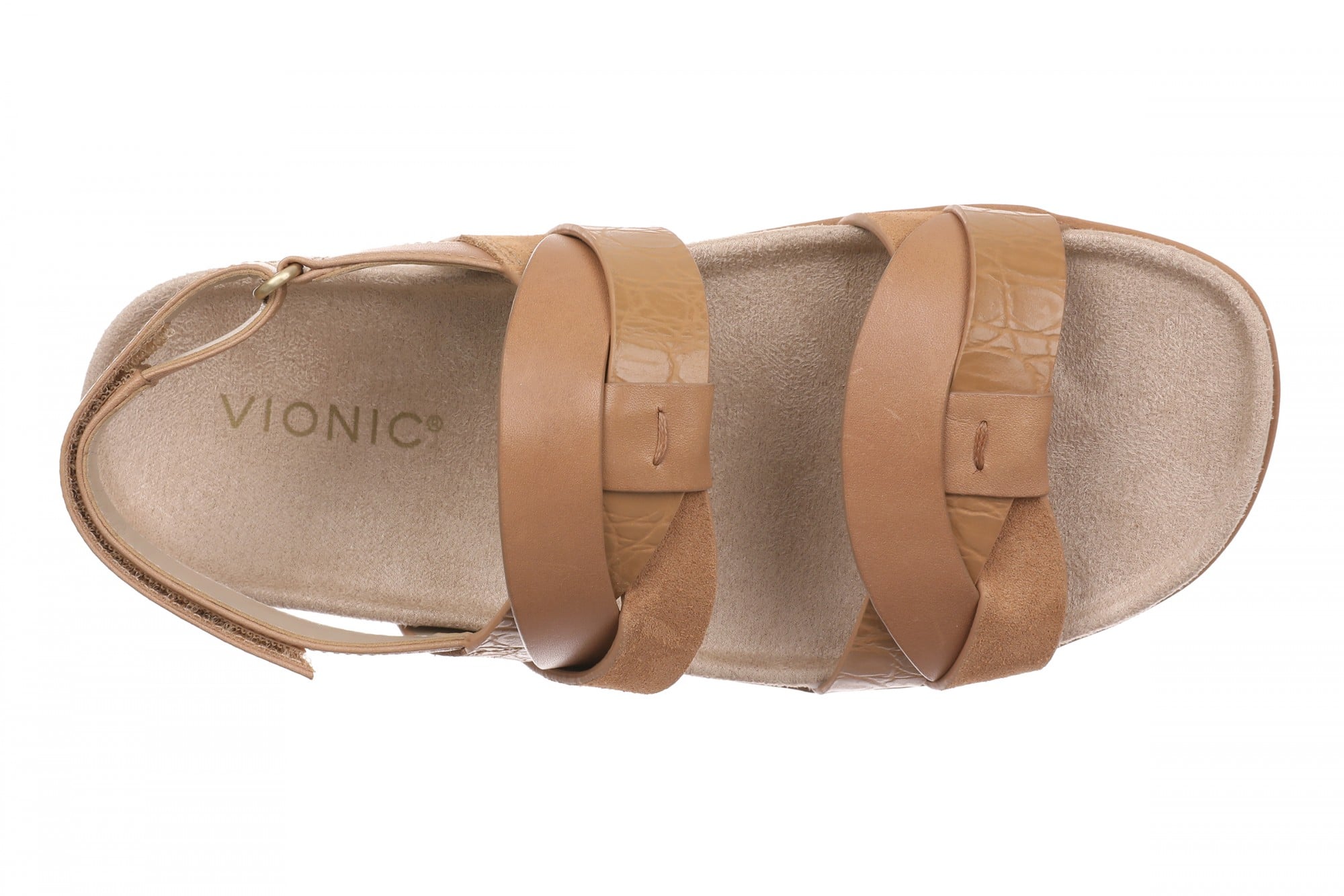 Vionic Roxana Women's Cushioned Slingback Sandal - Fawn - Top