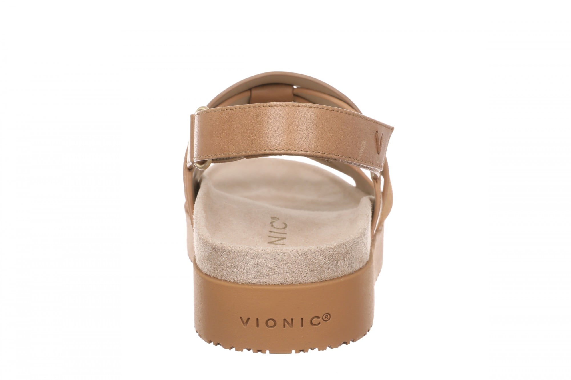 Vionic Roxana Women's Cushioned Slingback Sandal - Fawn - Back