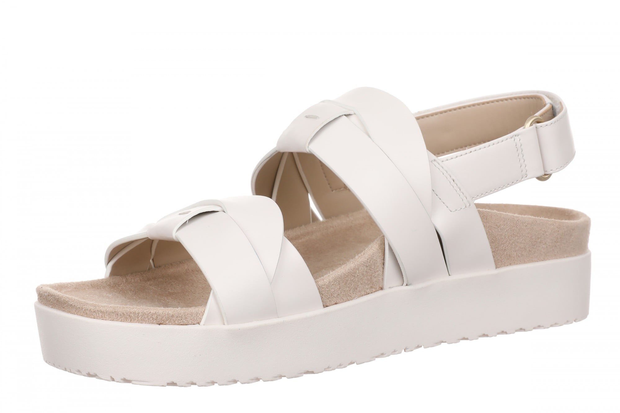 Vionic Roxana Women's Cushioned Slingback Sandal - Sea Salt - Left angle