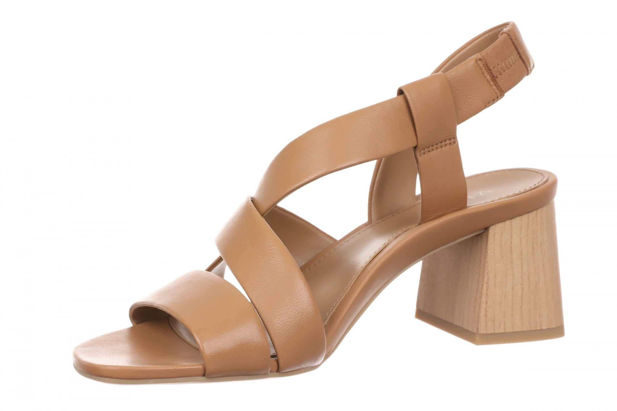 Vionic Ronnie Women's Cushioned T-Strap Sandal - Fawn - Left angle