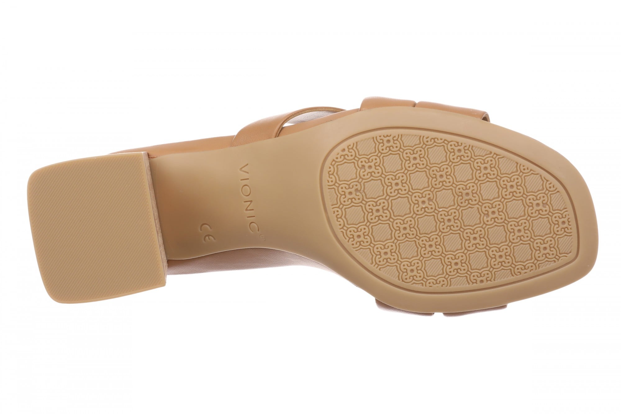Vionic Ronnie Women's Cushioned T-Strap Sandal - Fawn - Bottom