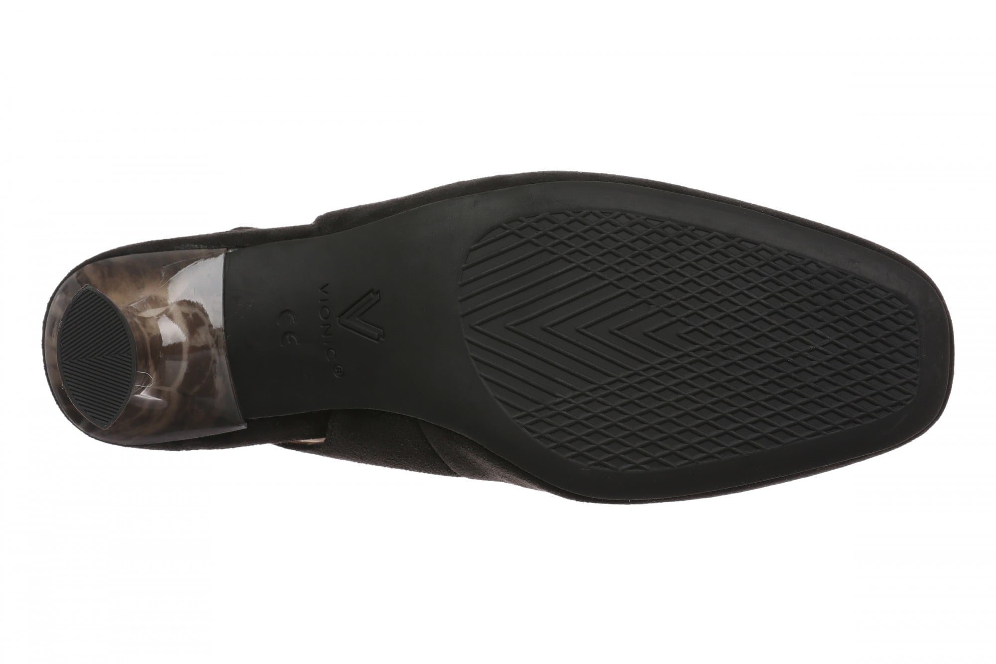 Vionic Rose Women's Cushioned Slingback Flat - Black - Bottom
