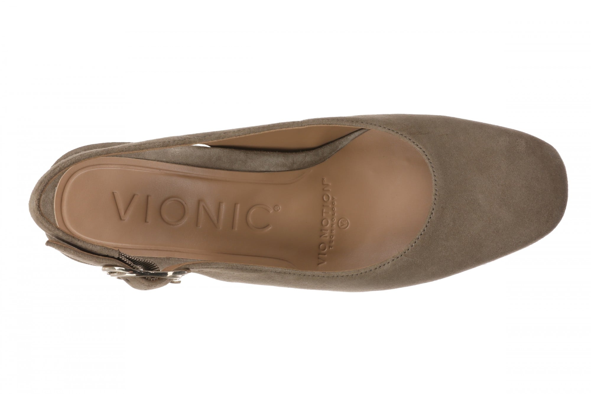 Vionic Rose Women's Cushioned Slingback Flat - Wild Truffle - Top
