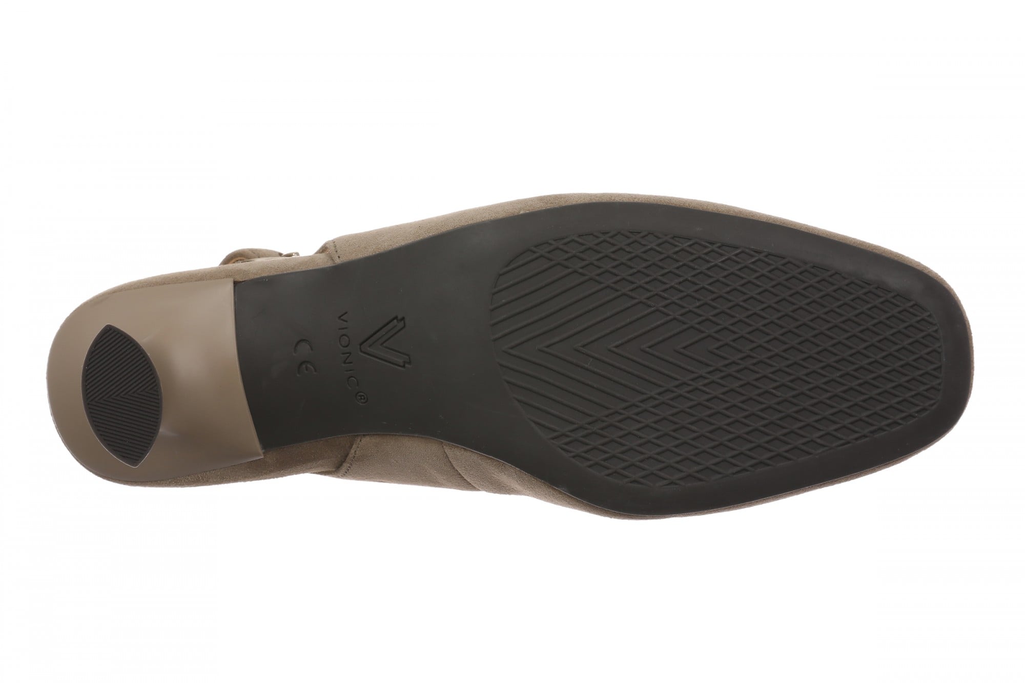 Vionic Rose Women's Cushioned Slingback Flat - Wild Truffle - Bottom
