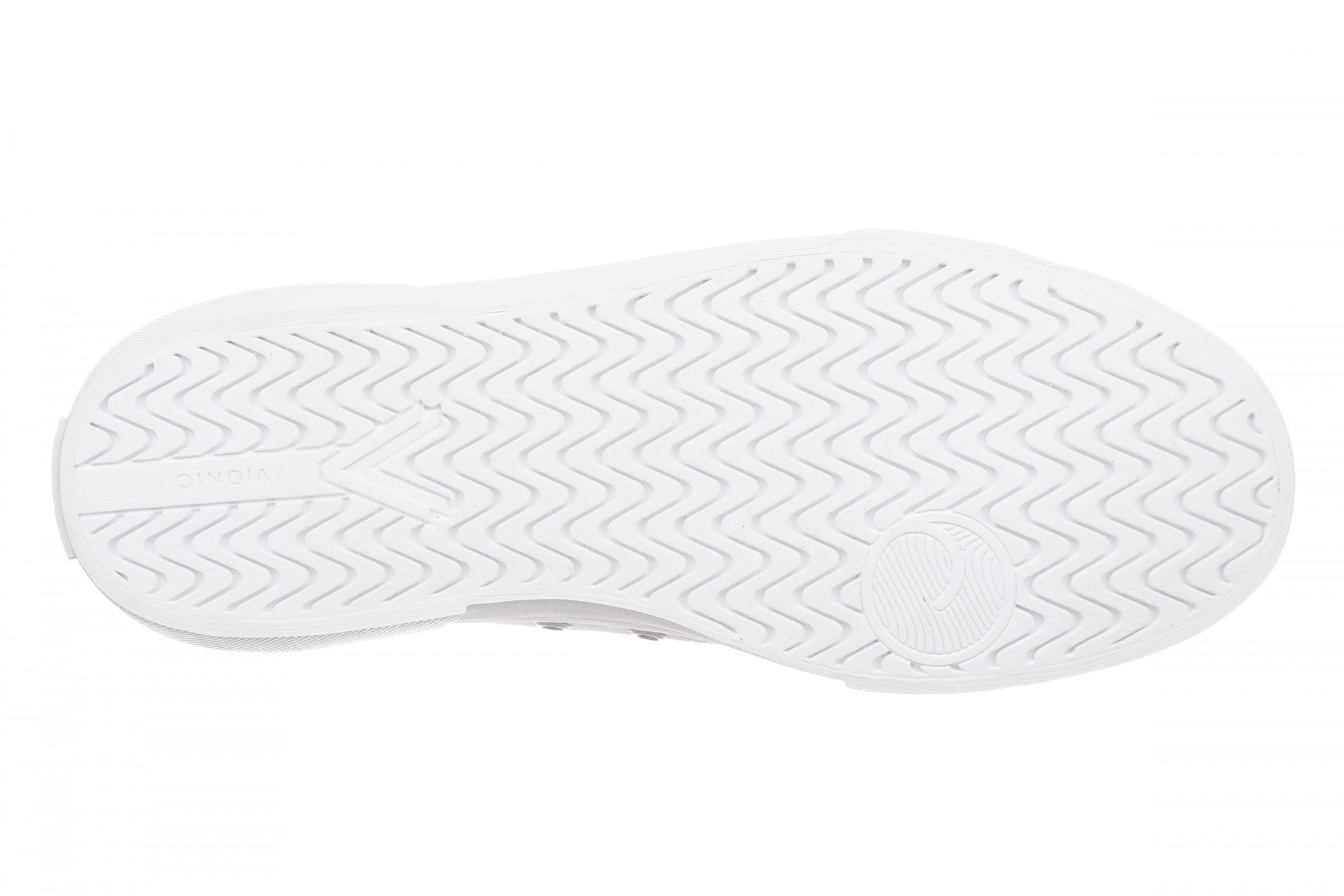 Vionic Sundrift Women's Canvas Lace-Up Comfort Sneaker - White - Bottom
