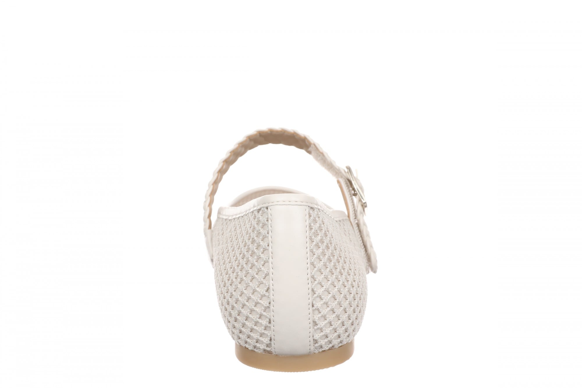 Vionic Alameda Mesh Women's Mary Jane Arch Support Flat - Cream - Back