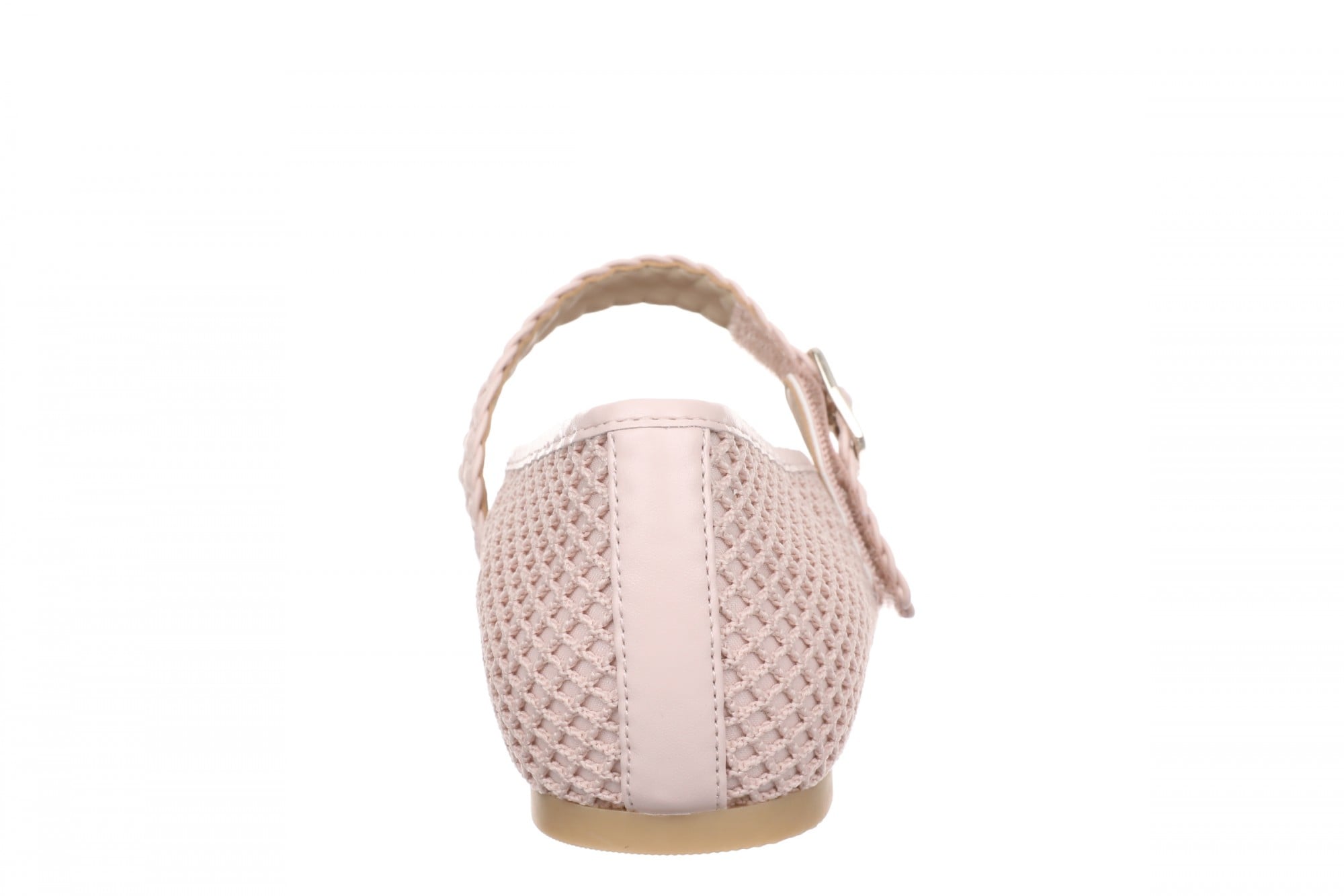 Vionic Alameda Mesh Women's Mary Jane Arch Support Flat - Misty Rose - Back