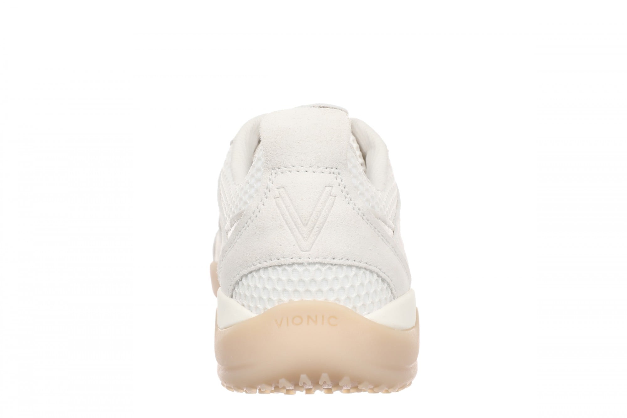 Vionic Walk Slim SP Women's Mesh Walking Sneaker - Ivory Cream - Back